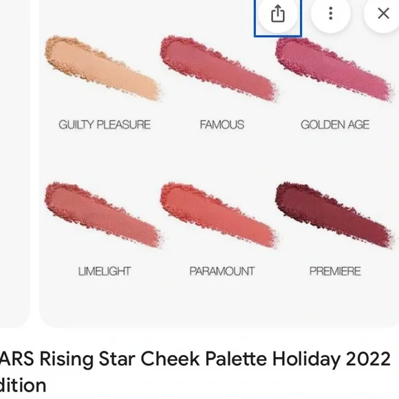 NARS rising starBlush Palette - Picture 6 of 7